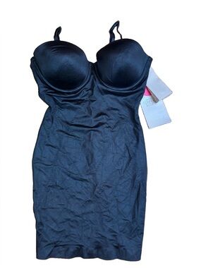 NWT Secret By Victoria’s Secret Power Figure Cupped Shaping Slip 34D Black Shape